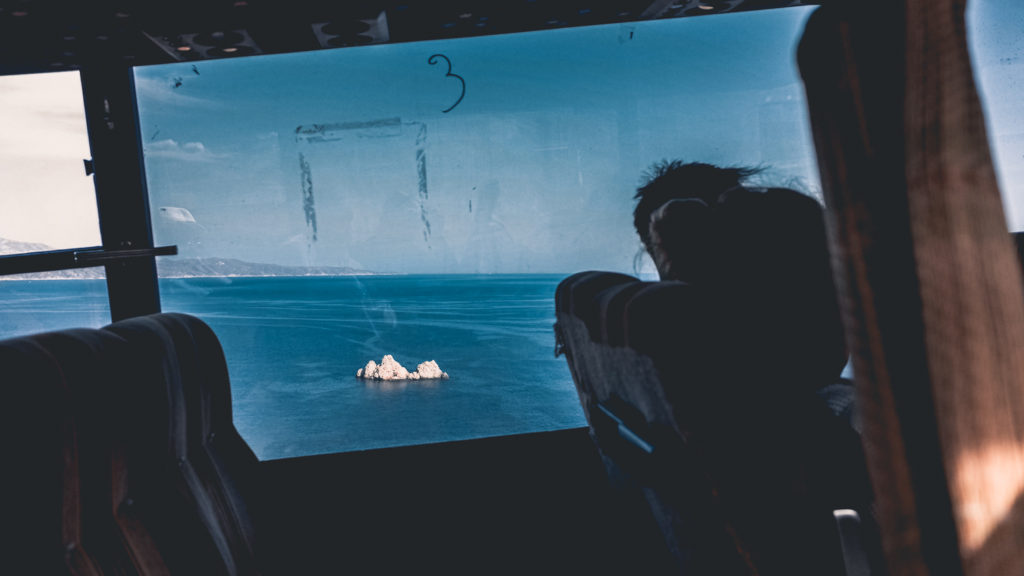 Bus in Sikinos how to become a writer