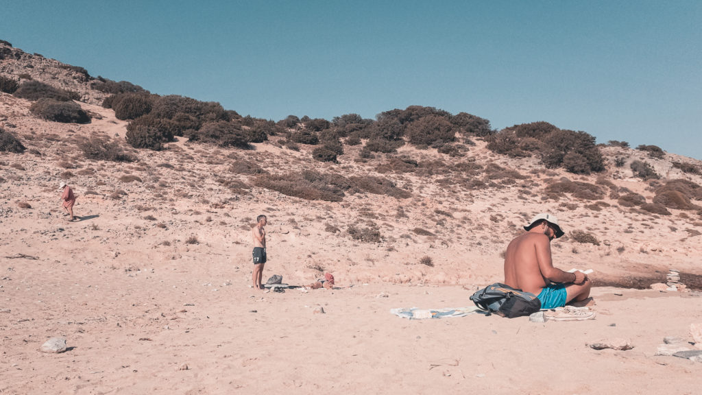 Beach life in Schinoussa, travel photography
