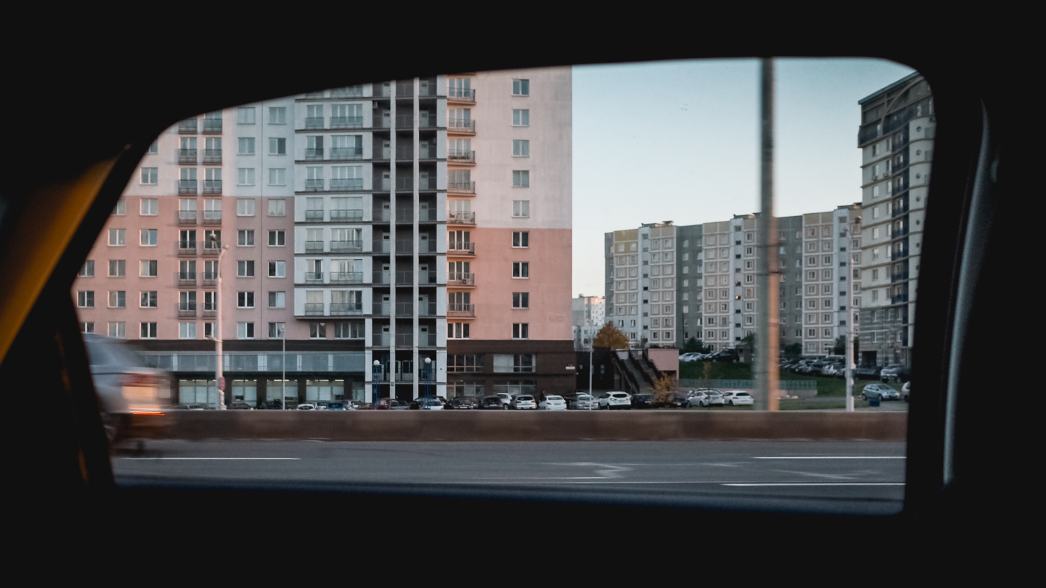 Travel and Street Photography Minsk window car