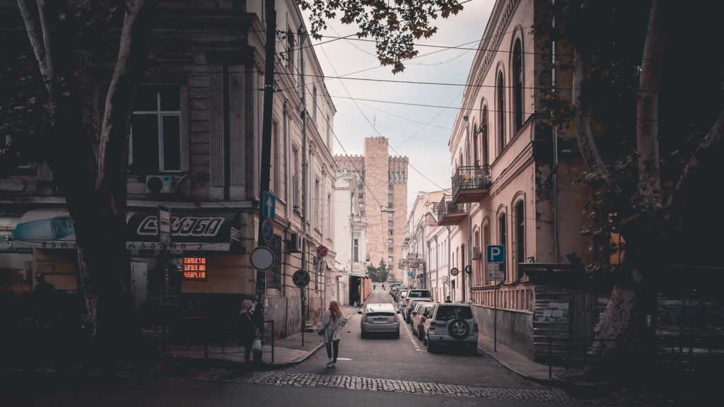 Travel and Street Photography Tbilisi Downtown