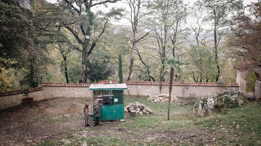Travel and Street Photography Katskhi Pillar in Georgia