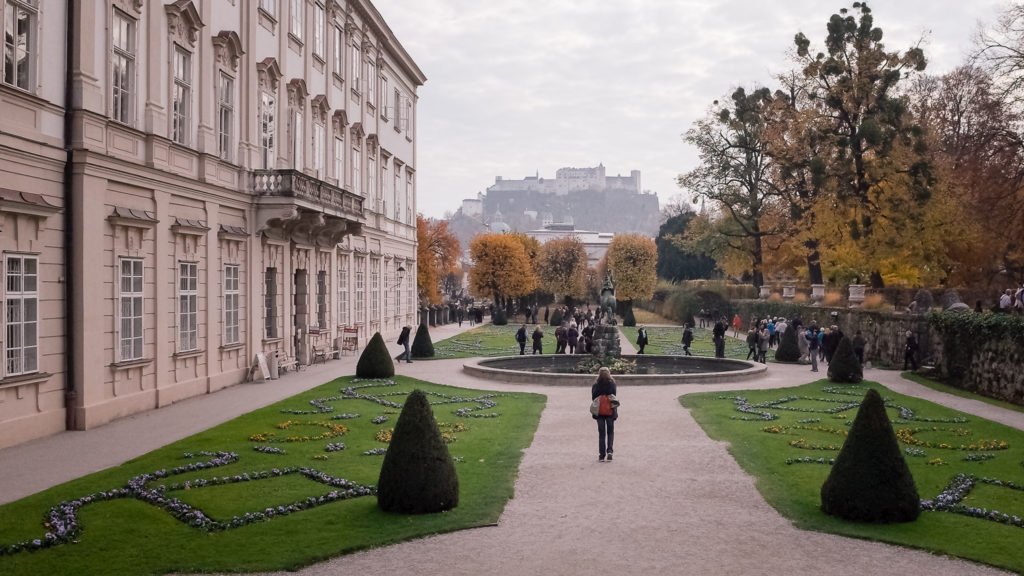 The palace of Salzburg