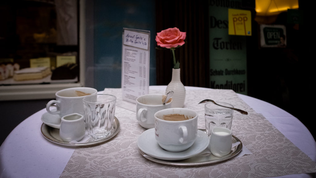 Travel & Street Photography Recap III Salzburg Cafe