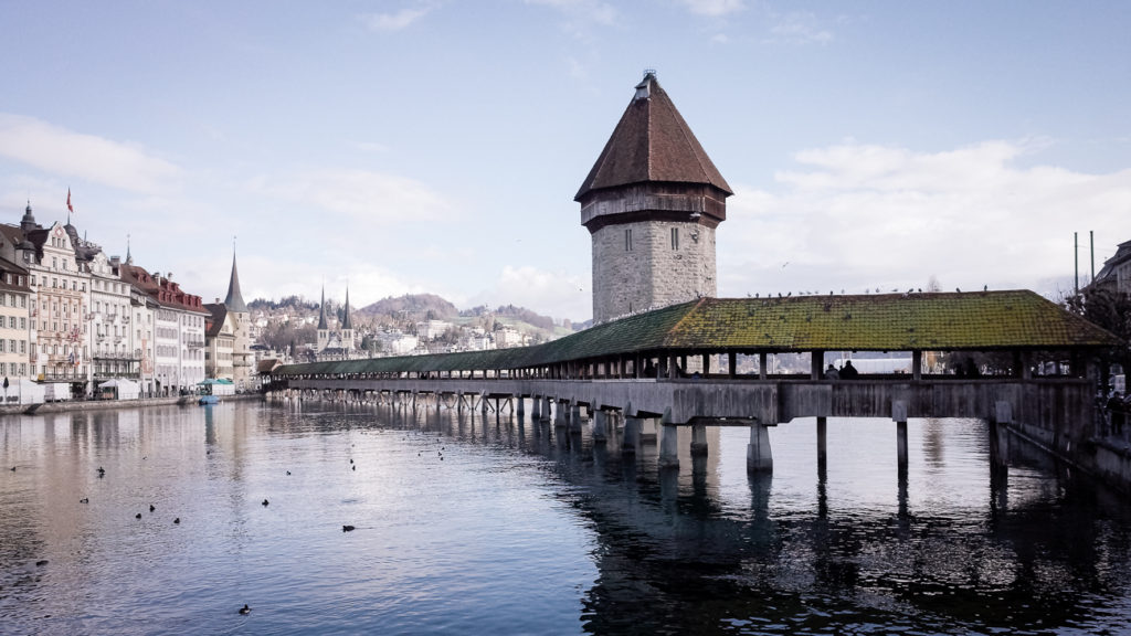 Kapellbrücke Chapel Bridge Lucerne