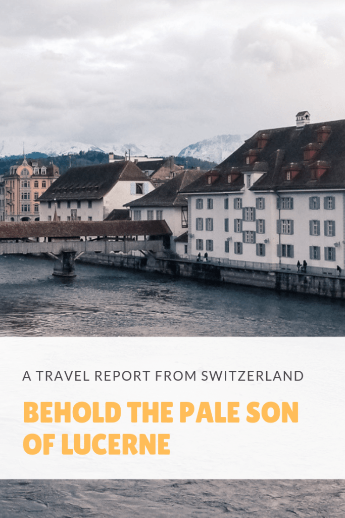 A travel report from the beautiful city of Lucerne in Switzerland.