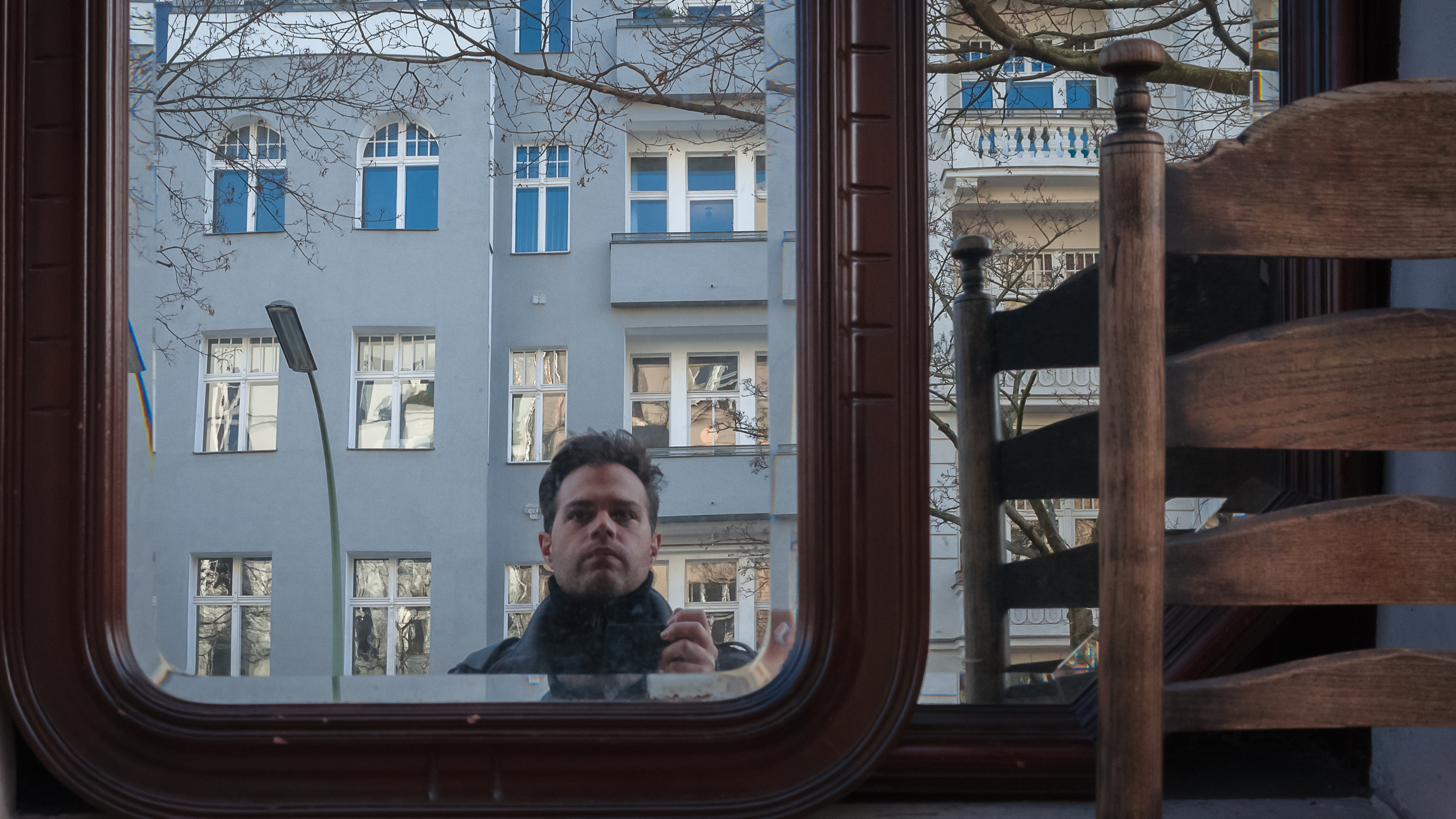 Self-portrait Xennial Traveler