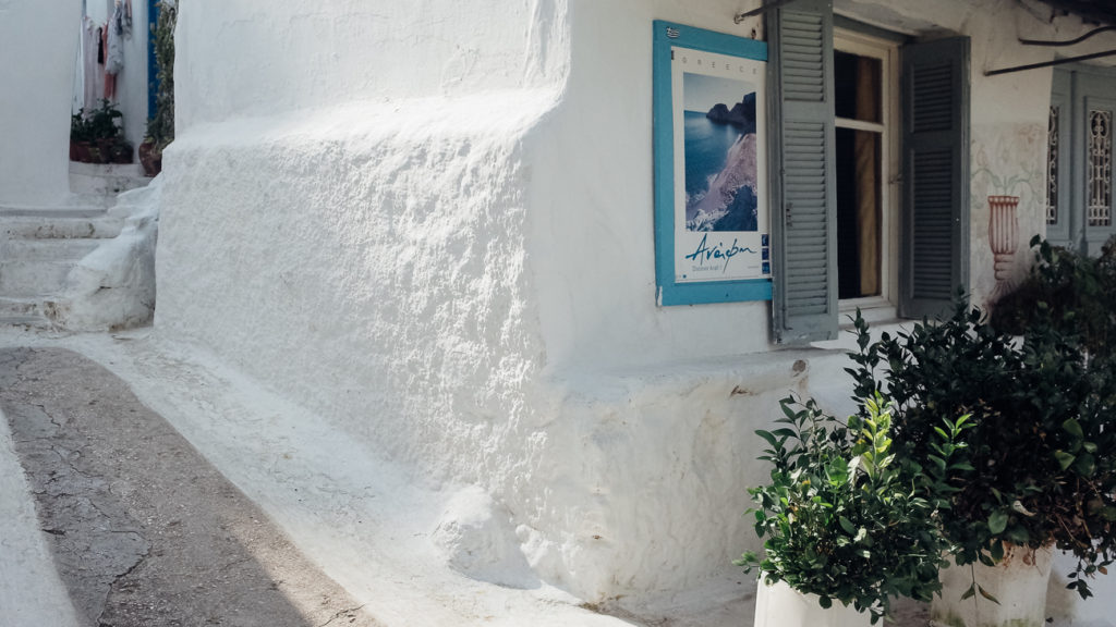 Anafi island advertisement