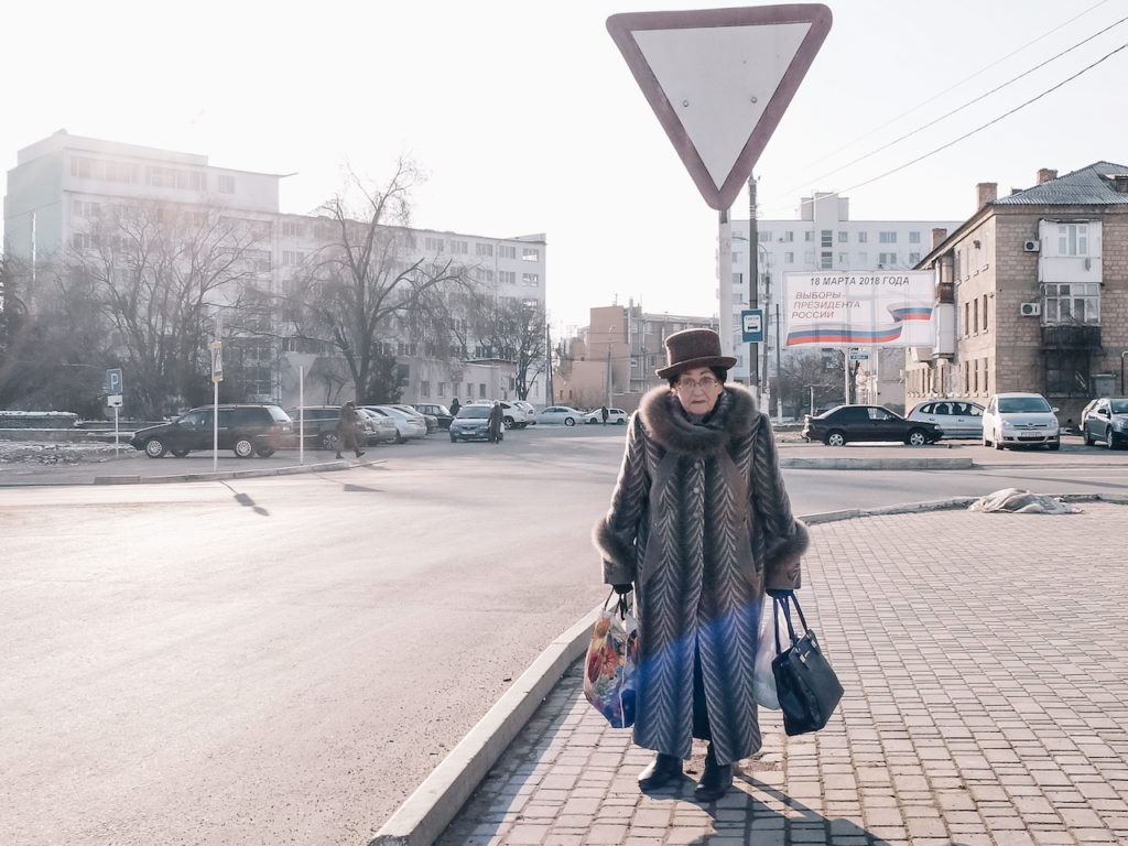 Travel & Street Photography recap 6 Tiraspol lady Transnistria