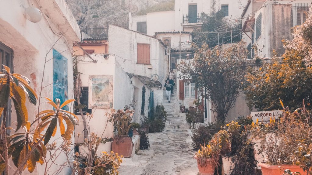 Afternoon sun in Anafiotika