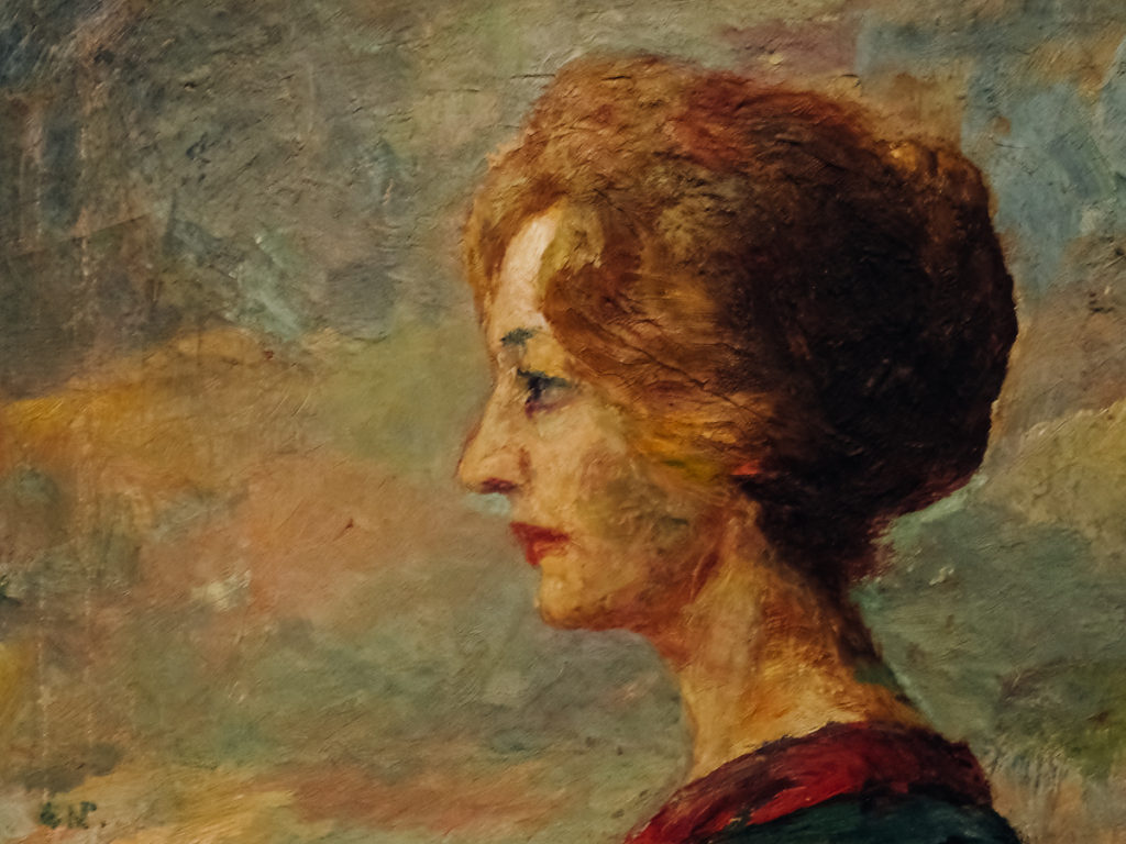 Detail of Portrait of Ada, 1904