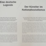 The artist under the Nazi regime