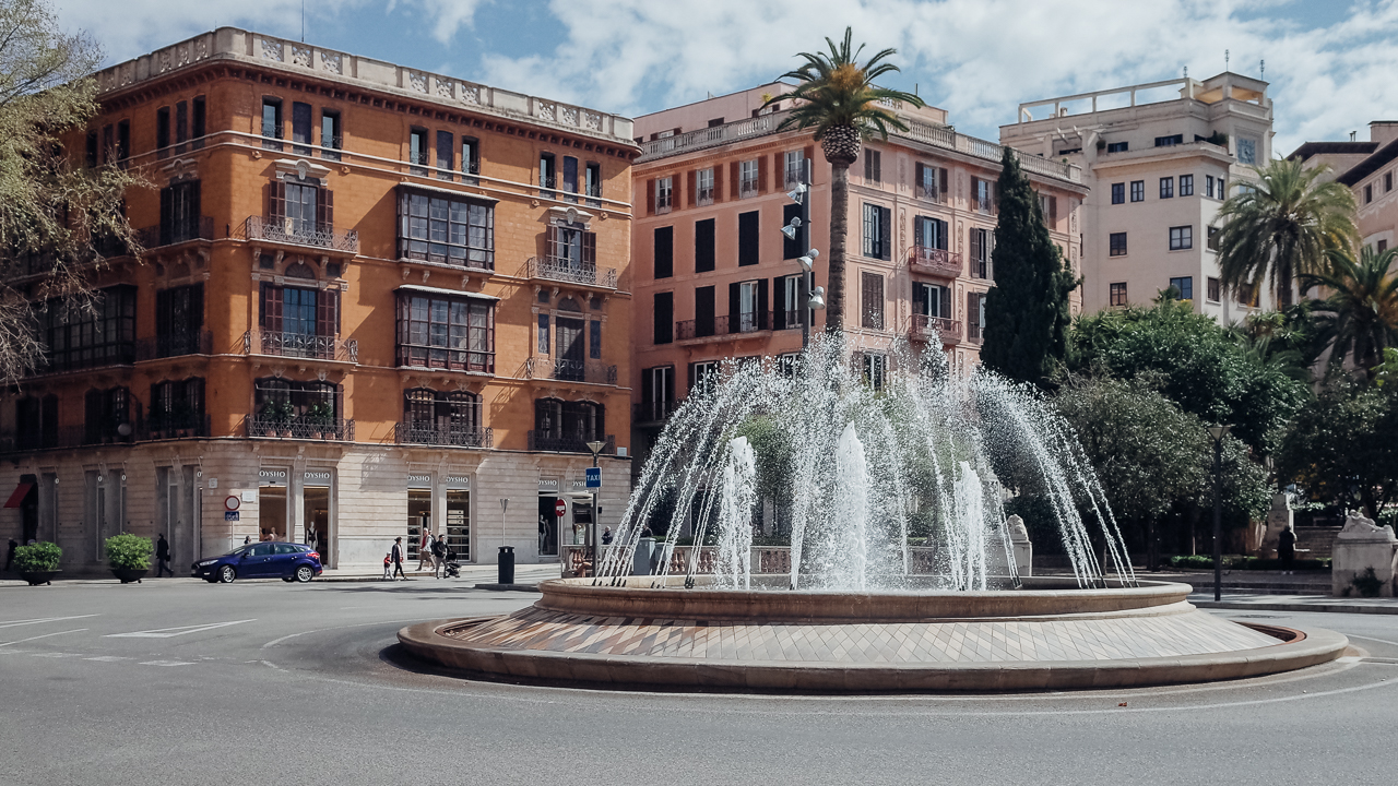 Plaça de la Reina Passeig del Born Mallorca