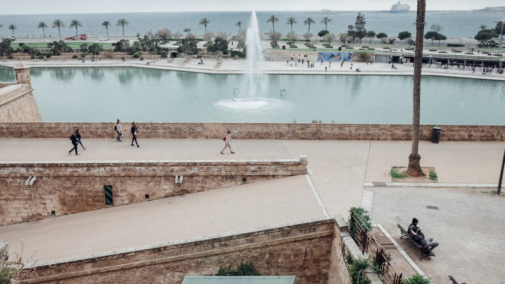 Cathedral view Palma de Mallorca