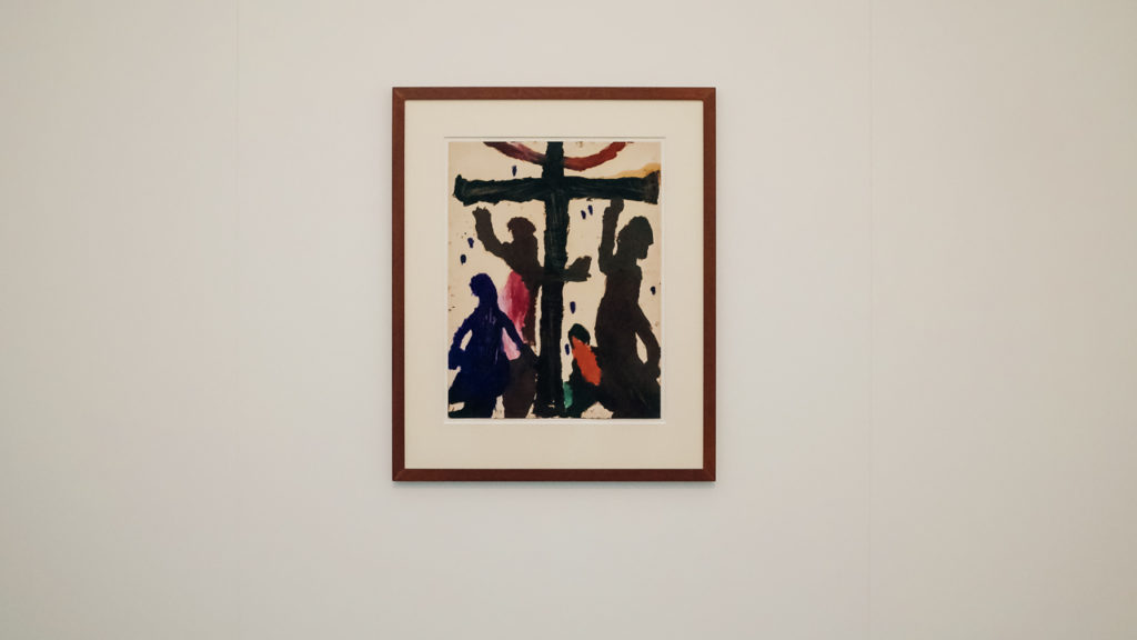 Faith Exhibition at Draiflessen Collection The empty cross Louis Soutter