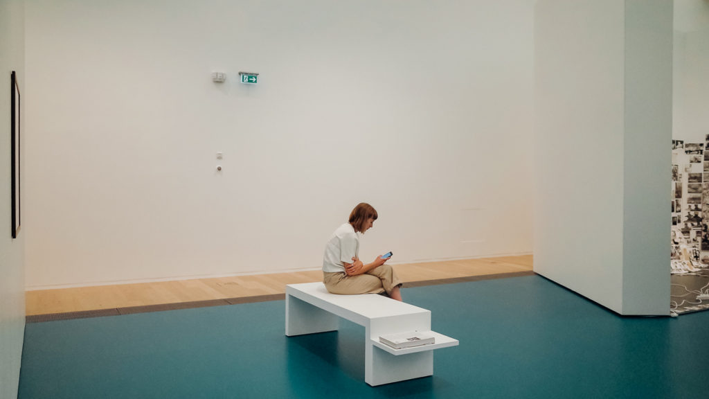 Museum visitor Draiflessen