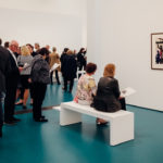 People at the opening of the Faith Exhibition
