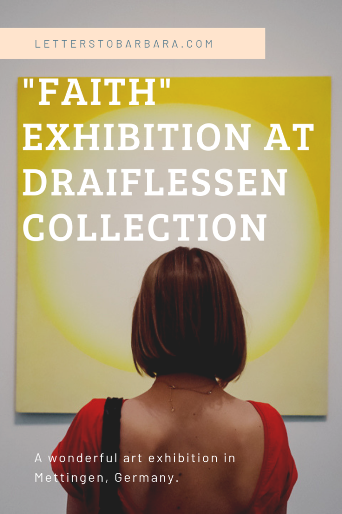 Faith Exhibition at Draiflessen Collection Pin