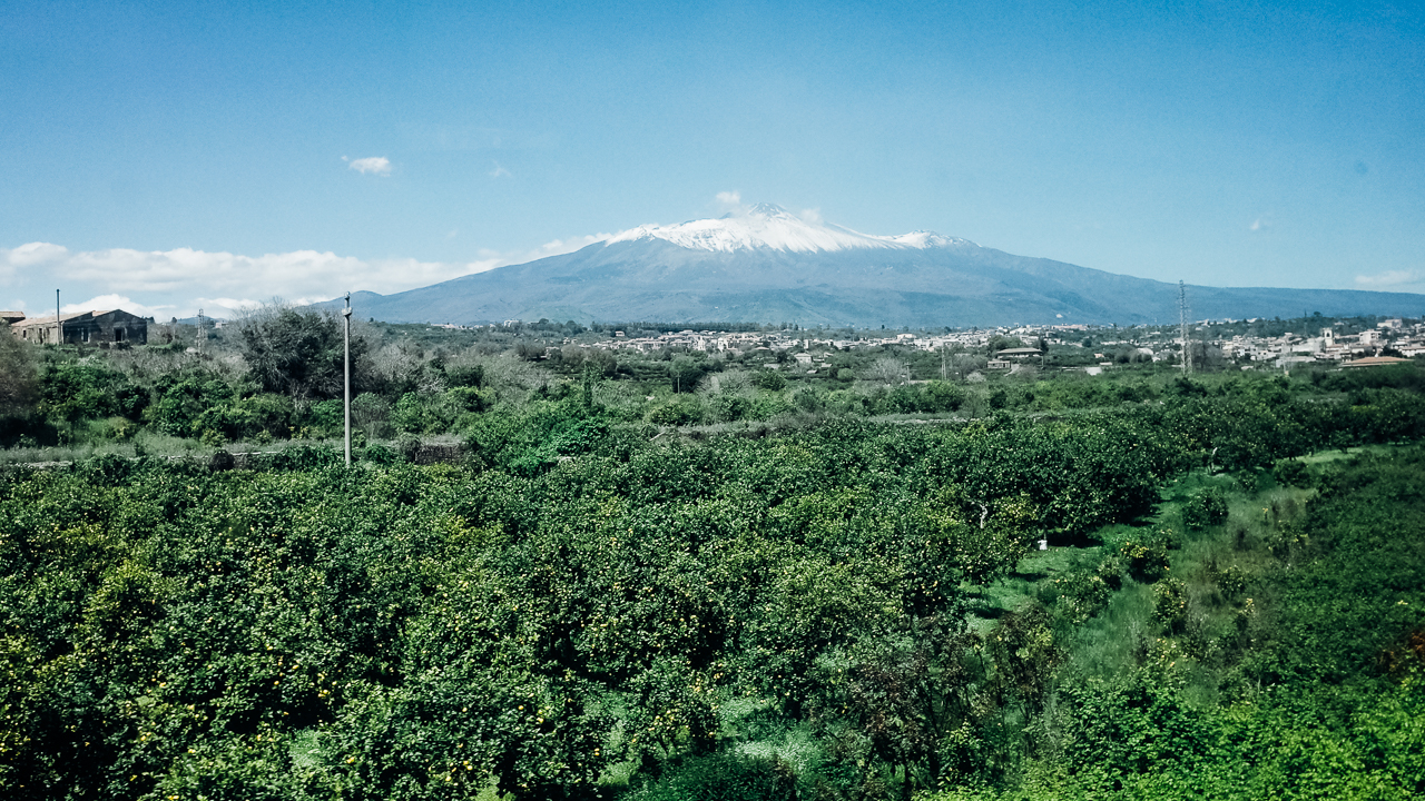 Catania Taormina train