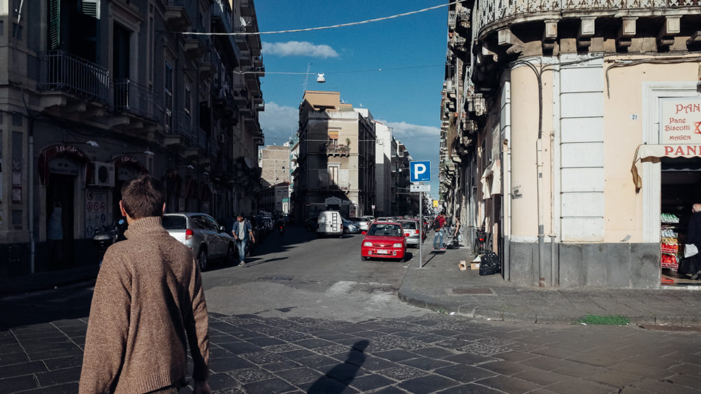 Downtown Catania street photography