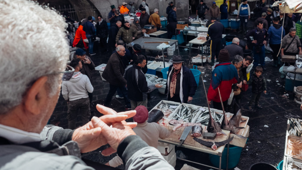 The sweet decay of Catania La Pescheria Fish Market