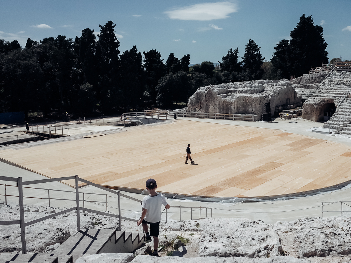 The Greek Theater of Syracuse