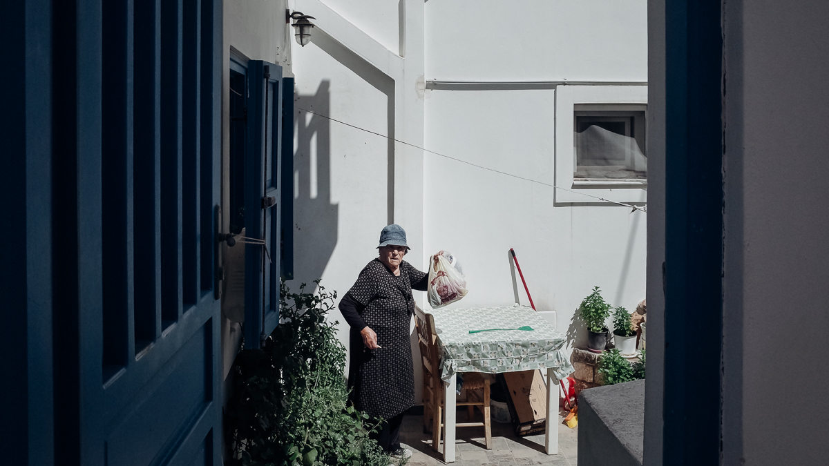 Travel & Street Photography Recap 10 A lady in Astypalaia