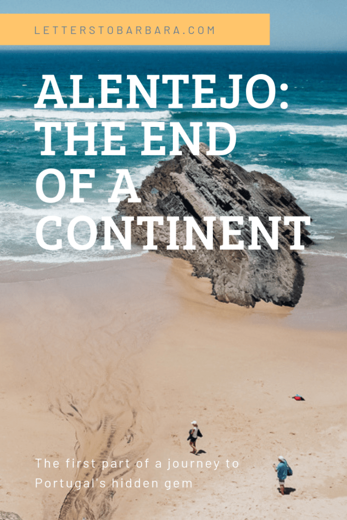 Alentejo 1 The end of a continent Pin
