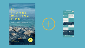 12 Travel Writing Tips Product Cover How to write a travelogue