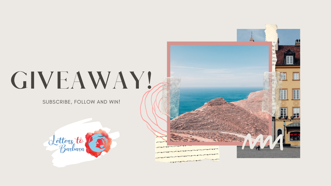 One year of travel blogging Giveaway