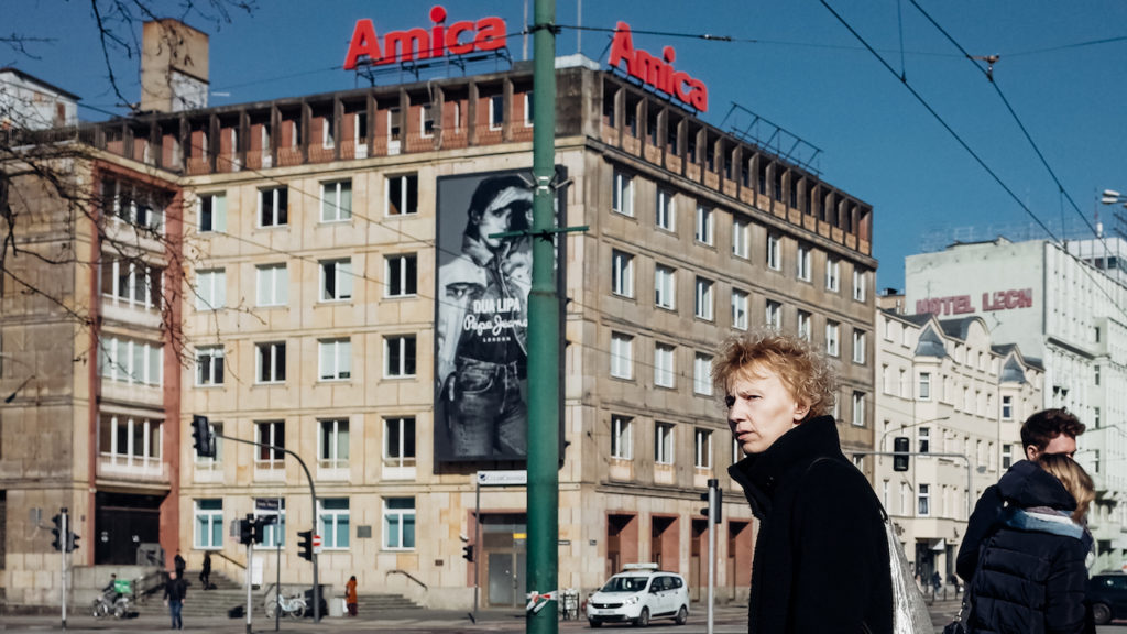 Street scene candid poznan