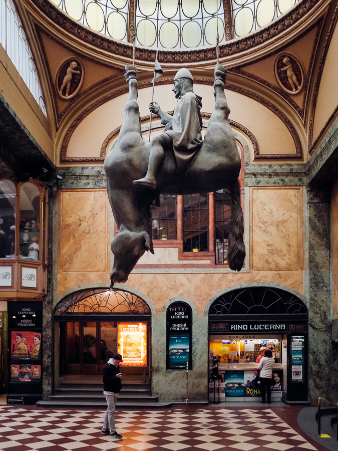 David Cerny Kun Lucerna Palace