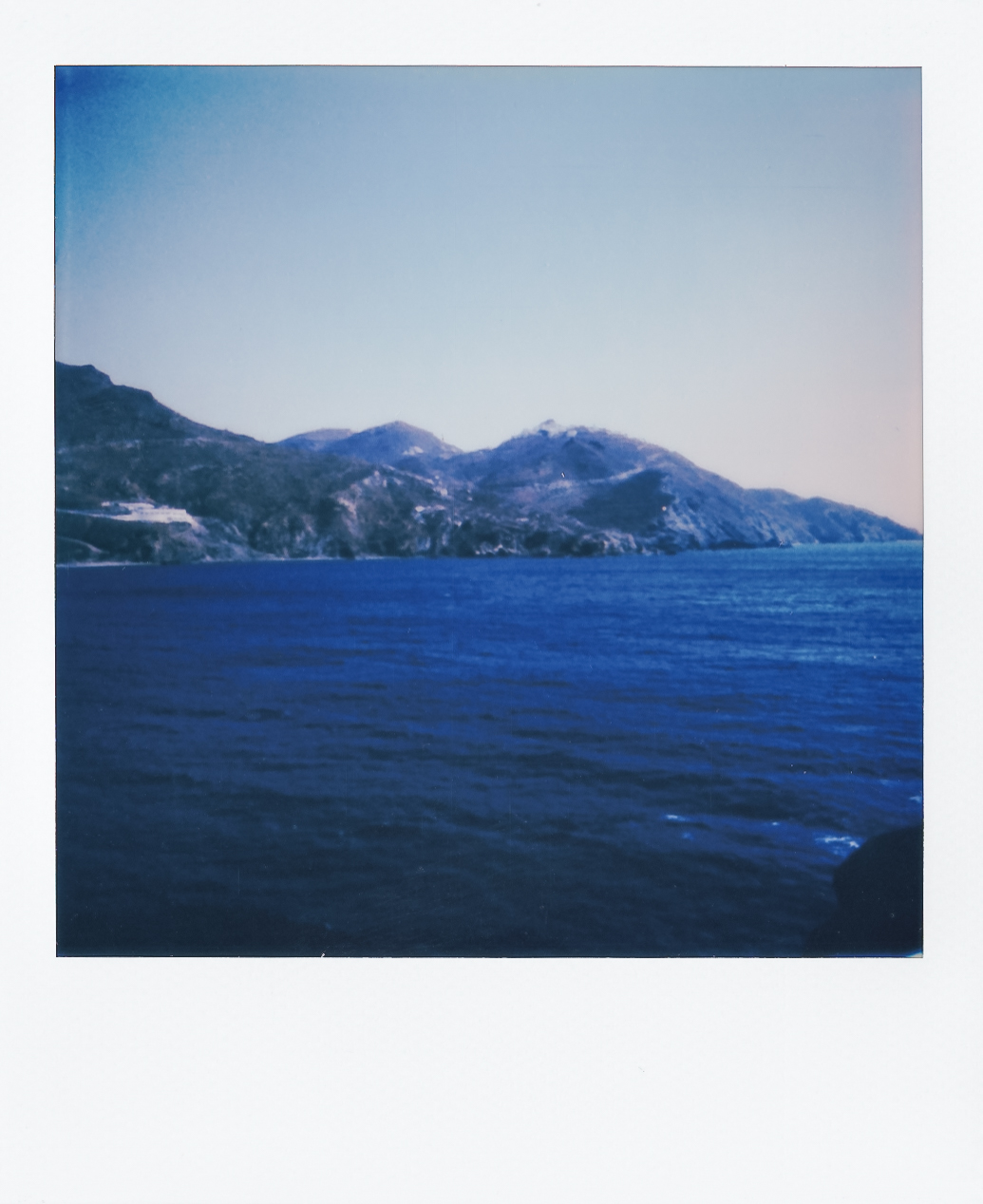 Polaroid Diaries: Anafi. Approaching Anafi