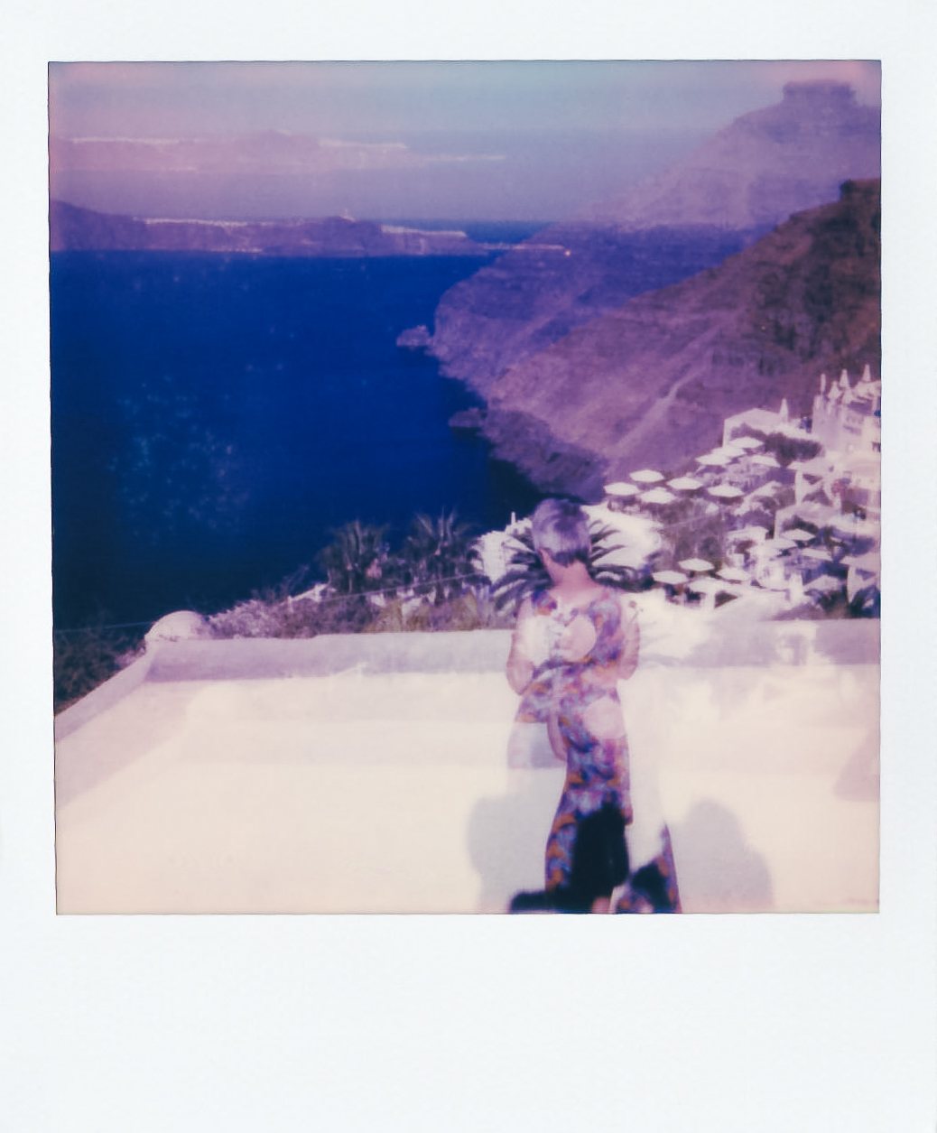 Fira Woman Polaroid Onestep+ Double Exposure