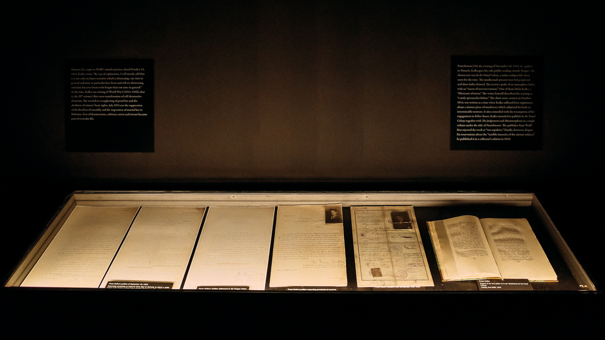 In the Kafka museum
