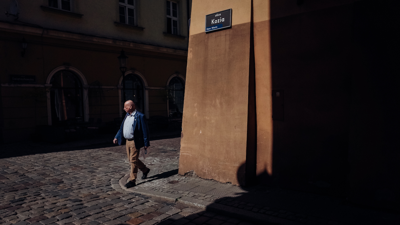 Man in Poznan