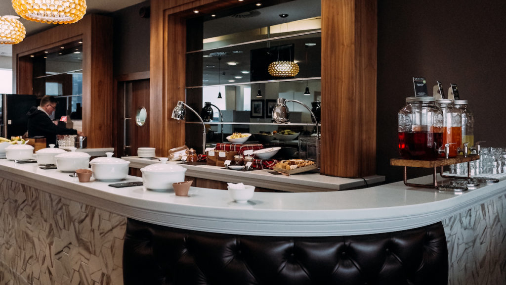 Business Class Buffet Glasgow Airport