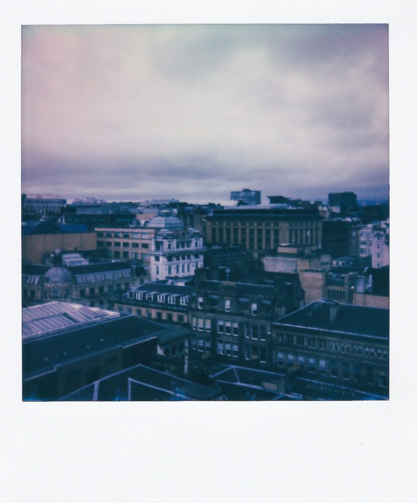 Polaroid Diaries Glasgow view Lighthouse