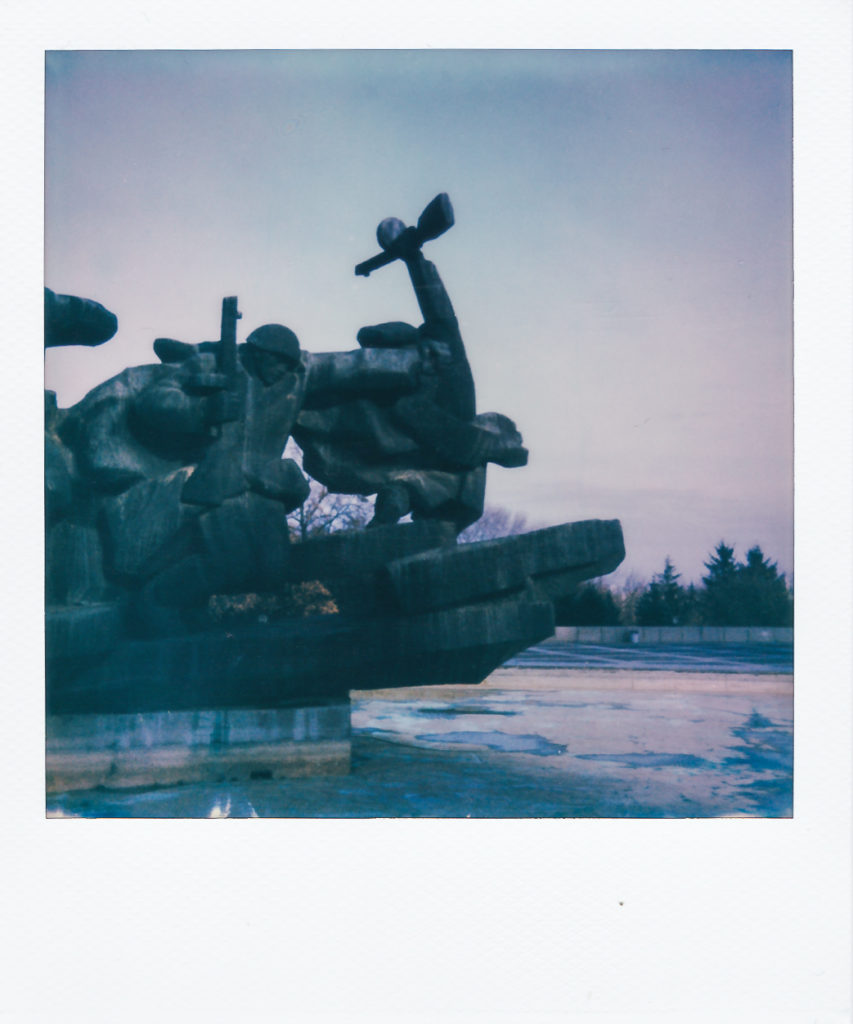 Polaroid Diaries Kyiv Kiev World War II Memorial Motherland Museum of Great Patriotic War