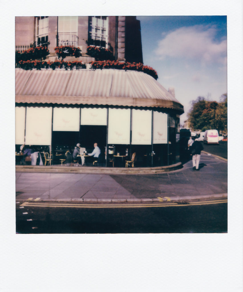 Polaroid Diaries Scotland Edinburgh cafe
