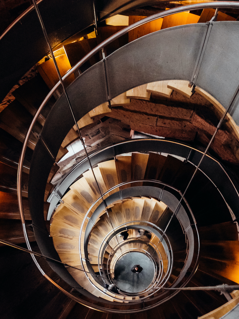 Travel & Street Photography recap 14 Spiral Staircase Lighthouse Rennie Mackintosh