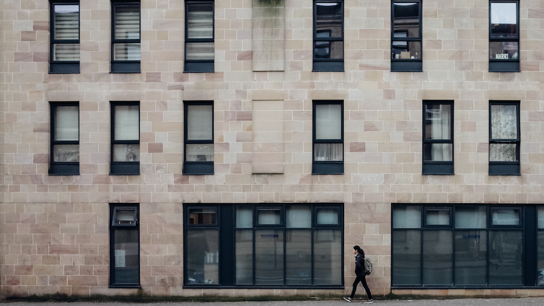 Walking in Glasgow