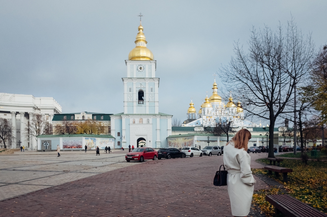 Finding Kyiv, forgetting Kiev the golden domes