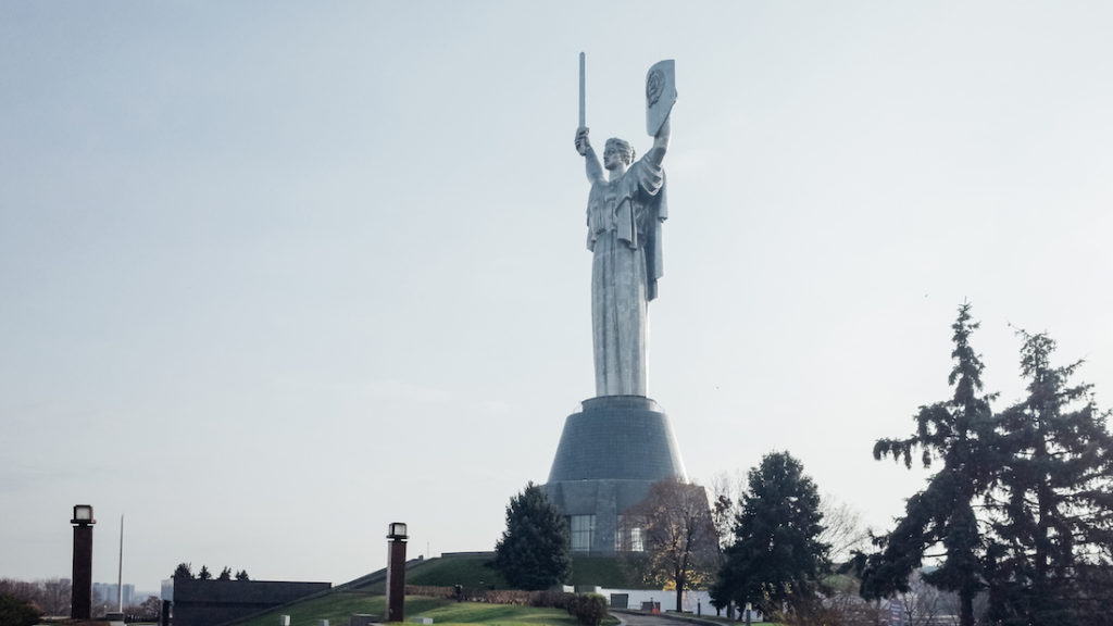Finding Kyiv, forgetting Kiev The Motherland Statue Museum of the Great Patriotic War