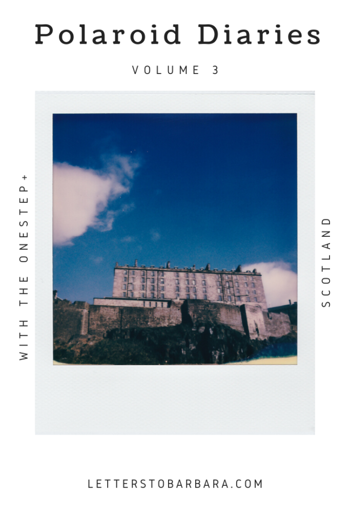 Polaroid Diaries Scotland Pin