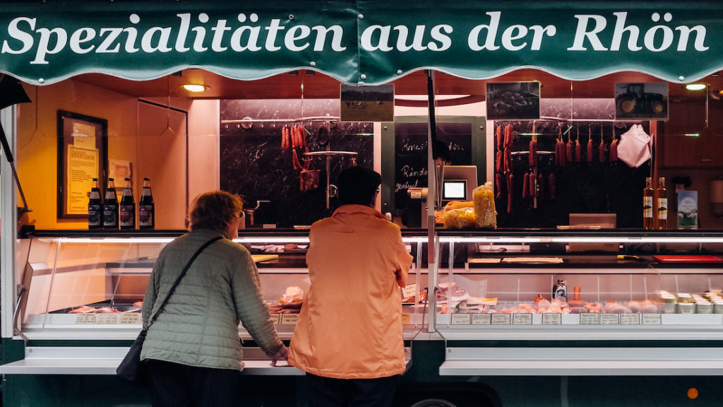 Farmers market Frankfurt Bauernmarkt