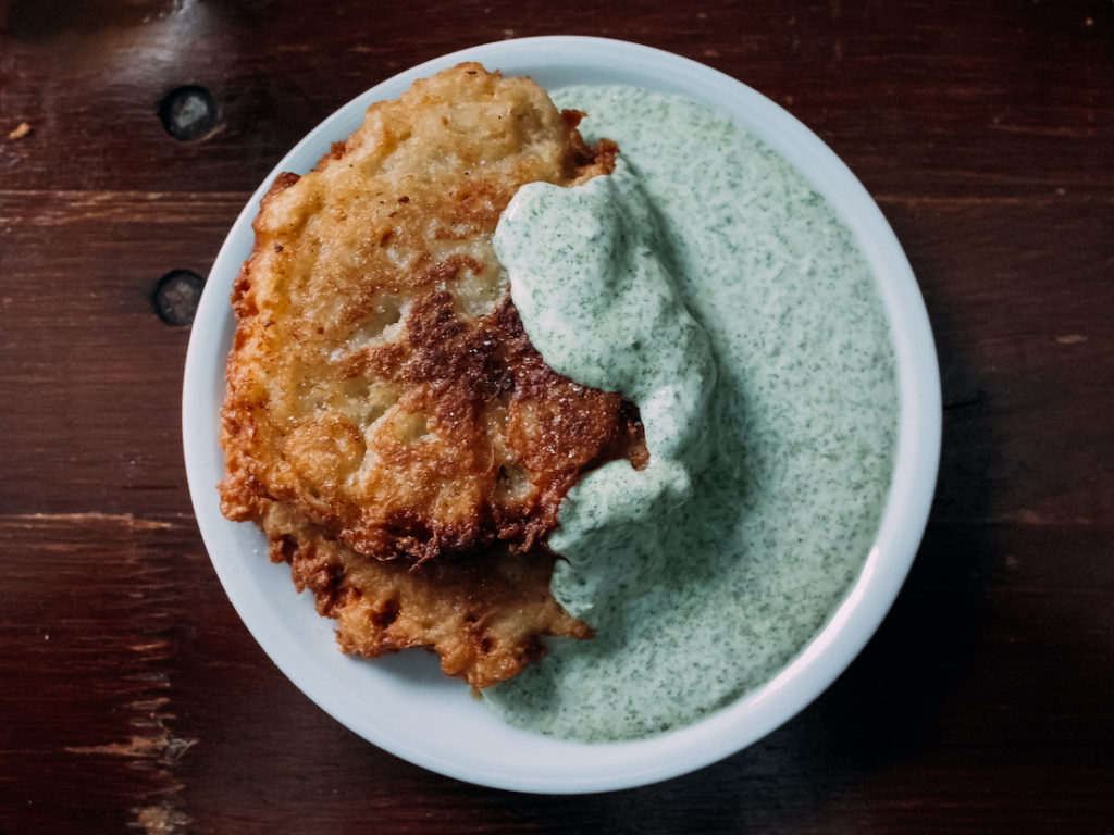 Konstablerwache in Frankfurt Kartoffelpuffer