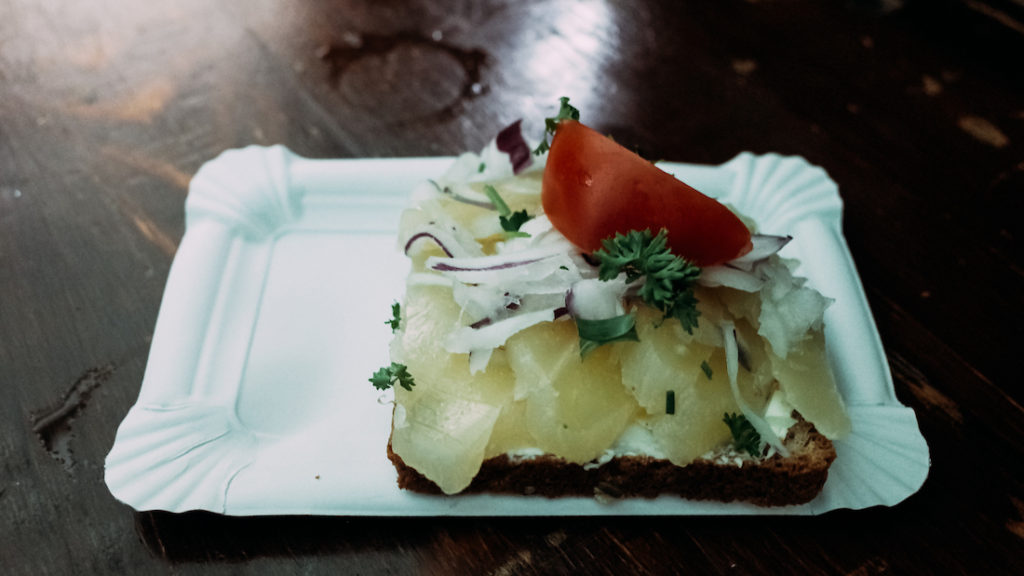 Konstablerwache in Frankfurt local dish