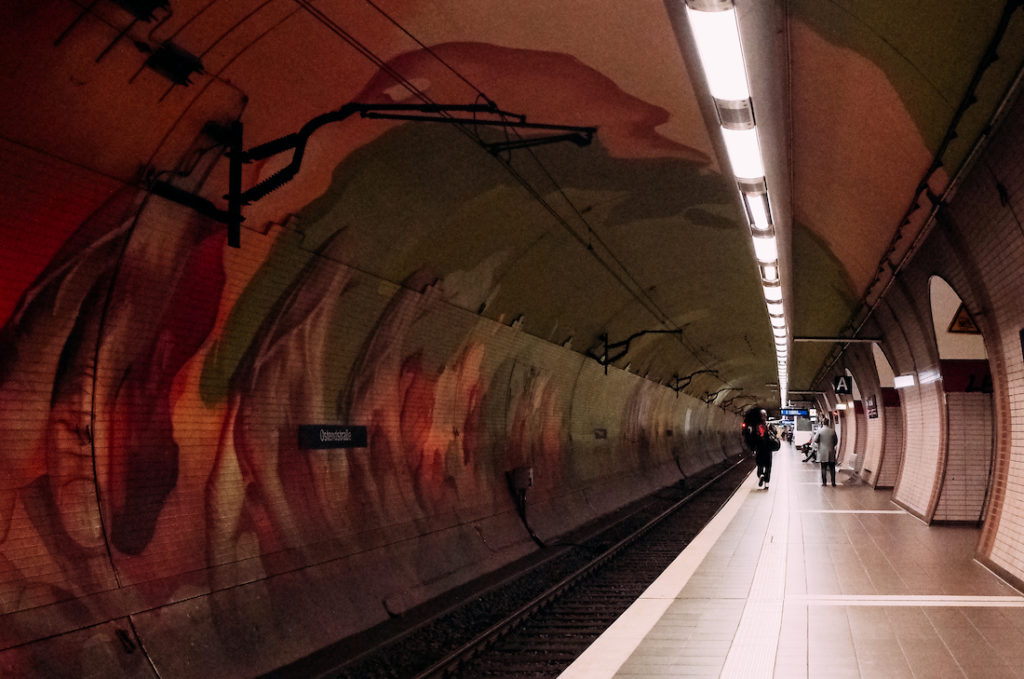 Ostendstrasse Frankfurt U Bahn station