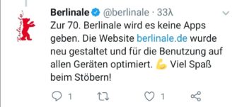 Berlinale guide 2020 update apps for iphone and android