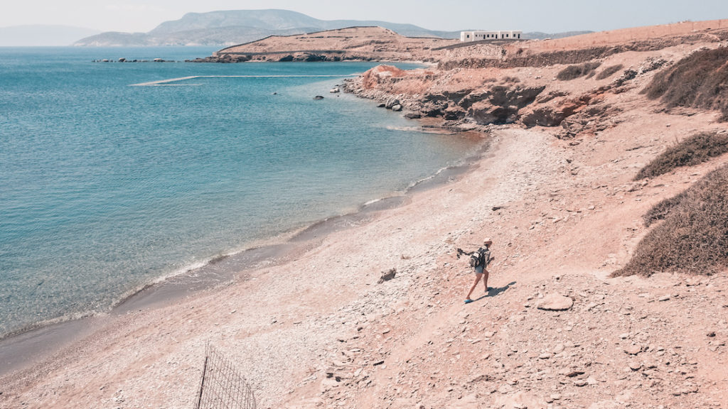 Best places to travel alone in Europe Schinoussa